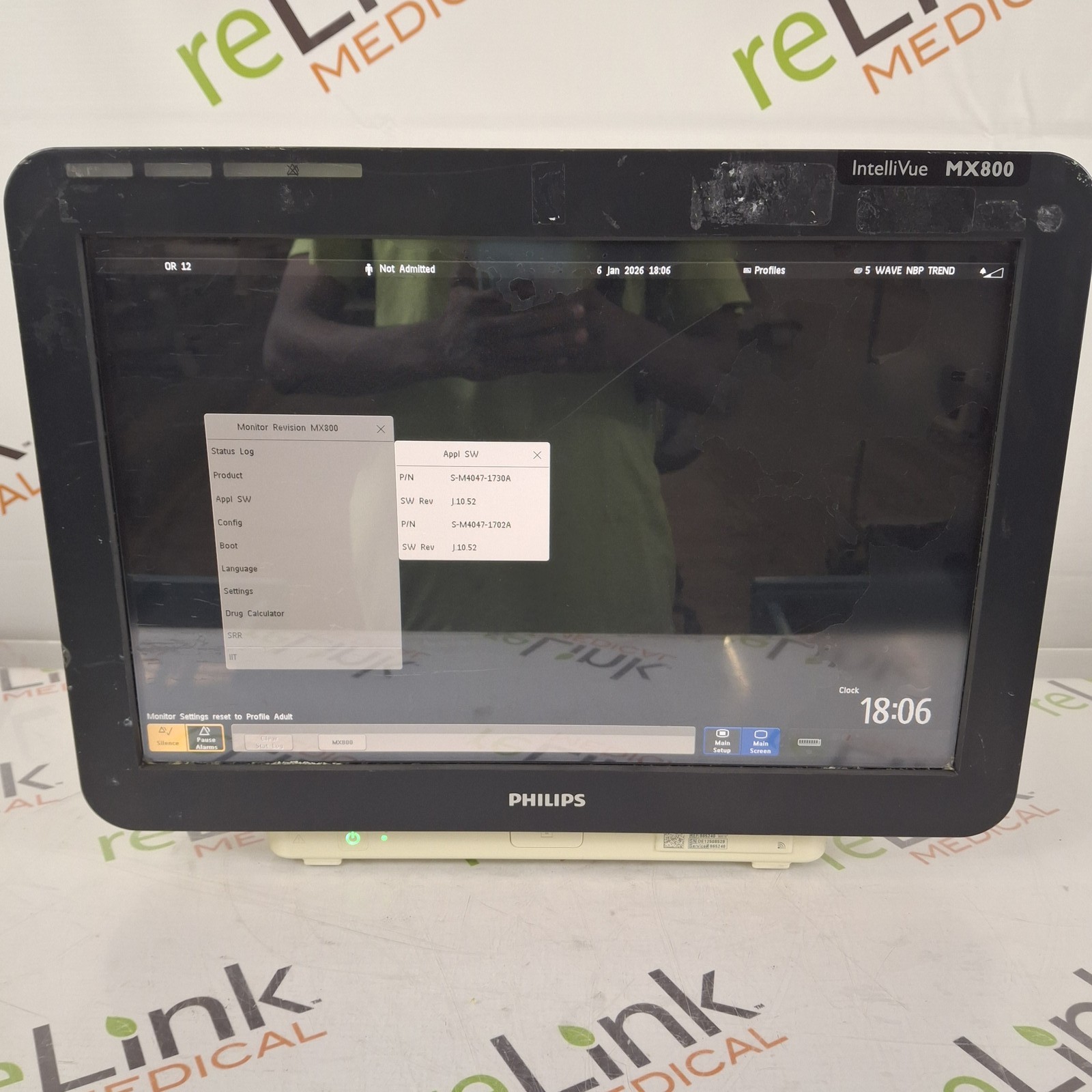 Philips MX800 Bedside Patient Monitor