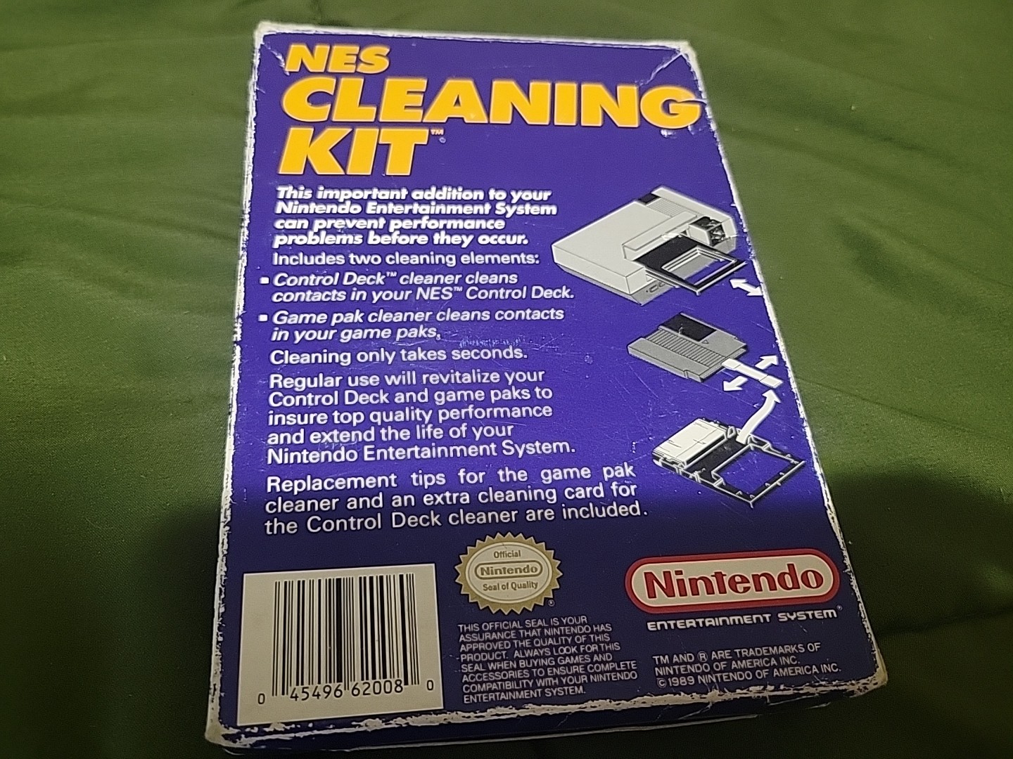 Nes Cleaning Kit Cib & snes cleaning kit cib