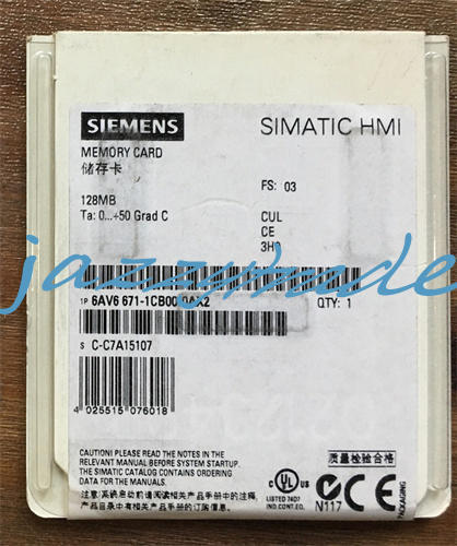 ONE New SIEMENS 6AV6671-1CB00-0AX2 Memory Card 6AV6 671-1CB00-0AX2