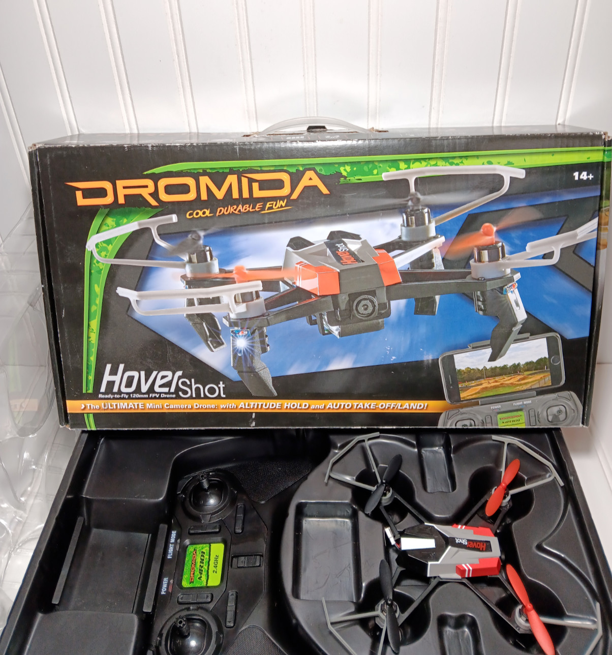 Dromida Hover Shot Ready to Fly 120MM FPV CAMERA DRONE (Tested)