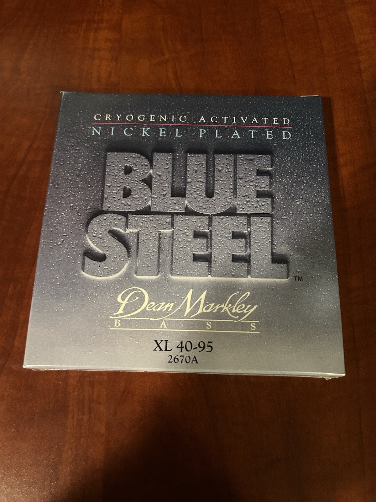 NEW Dean Markley Bass Blue Steel XL 40-95 2670 Cryogenic Activated