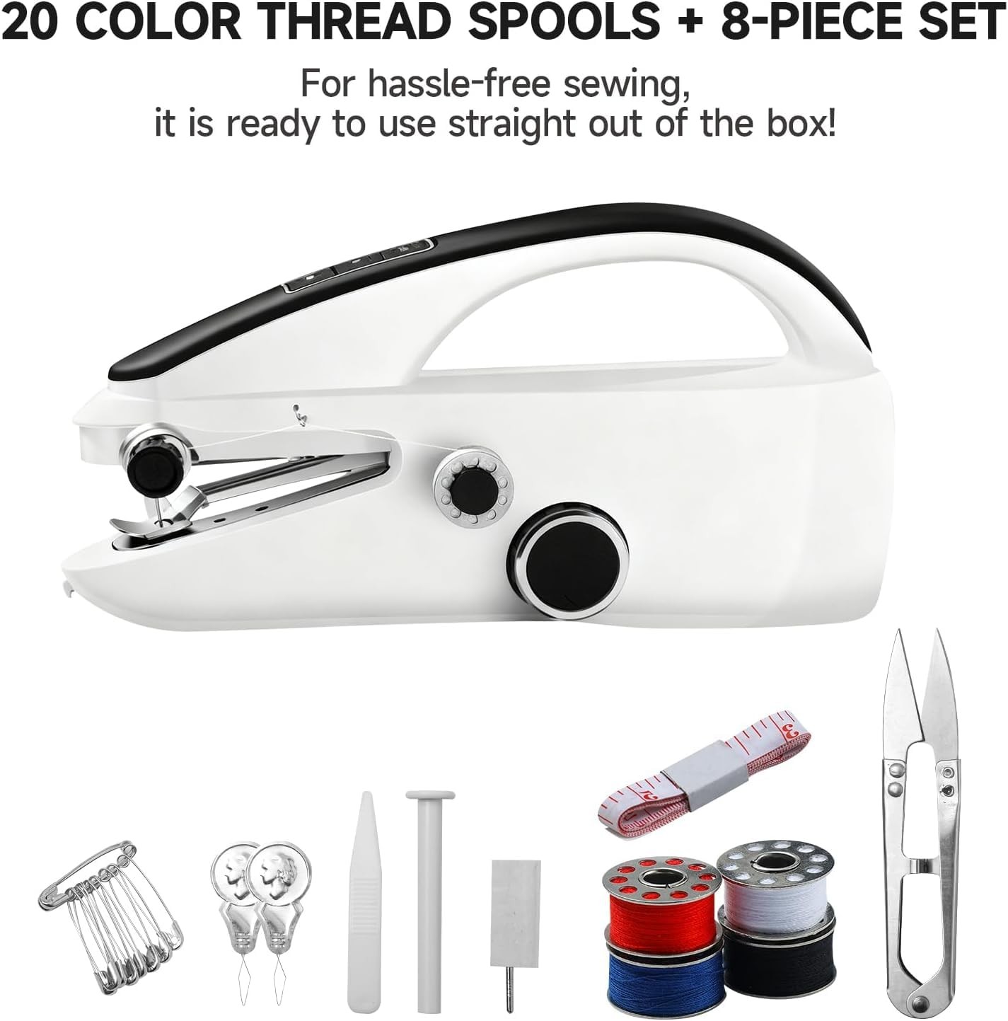 BIOEYFCOY Mini Sewing Machine Black