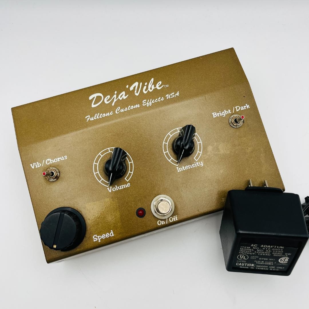 Fulltone Deja Vibe Gold top Edition Limited to 10 Guitar Effect Pedal