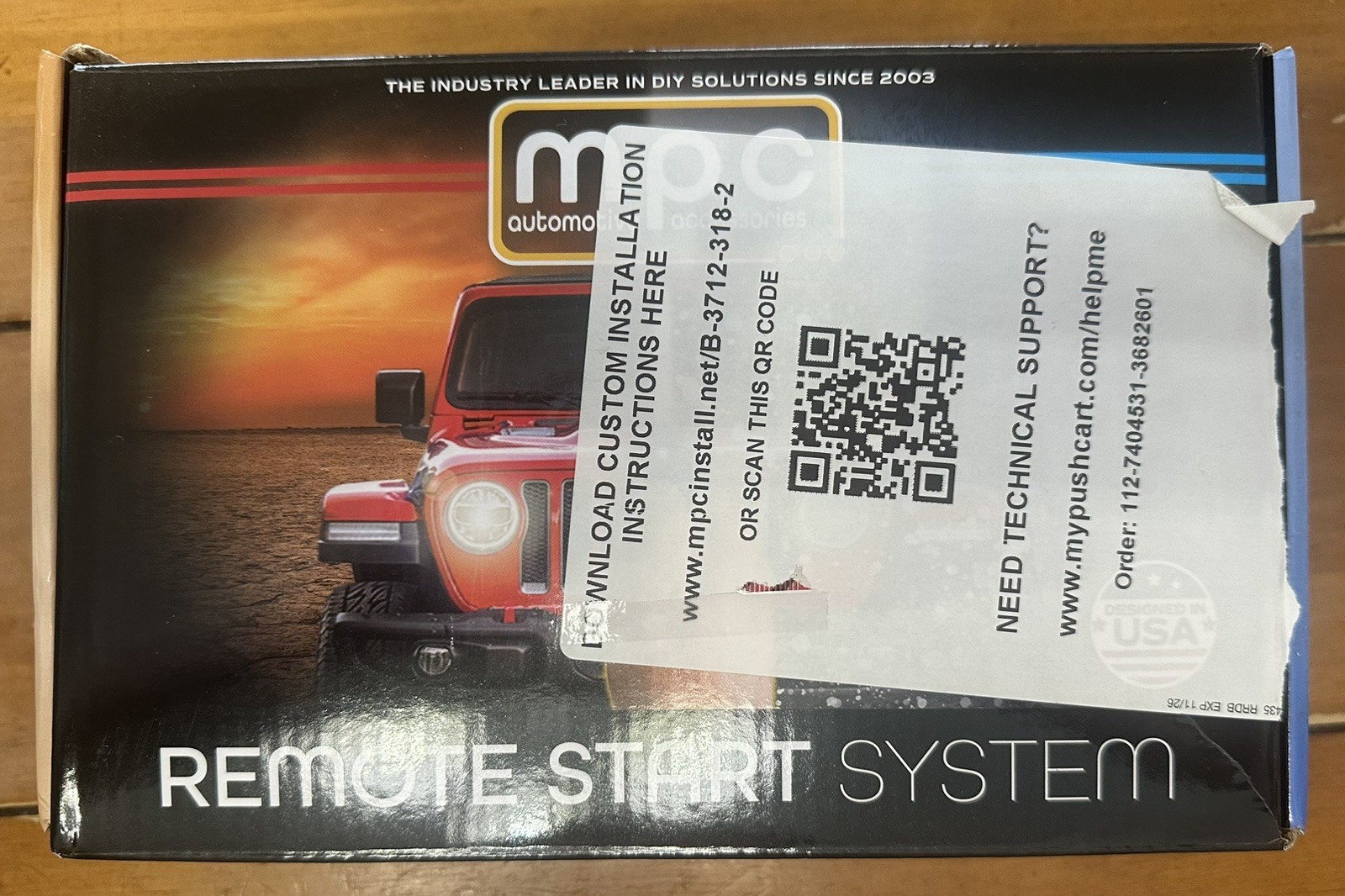 MPC Remote Start System Kit Kia Sportage 2017-2018