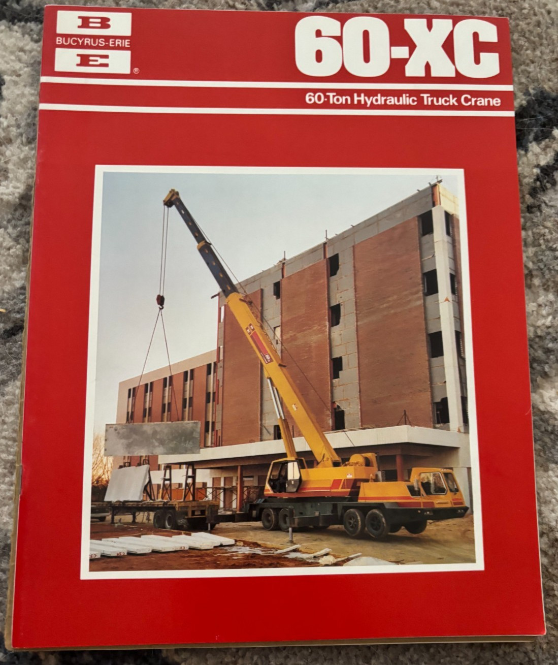 Bucyrus Erie 60-XC 60 Ton Hydraulic Truck Crane Brochure FCCA25