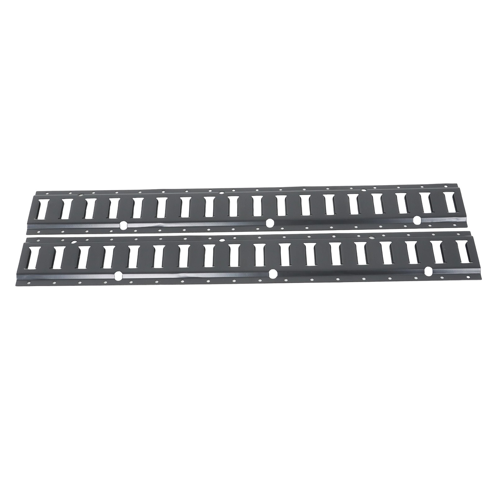 8 Pack Enclosed Trailer 3ft Powder-Coated Steel E Track Rails Tie Down