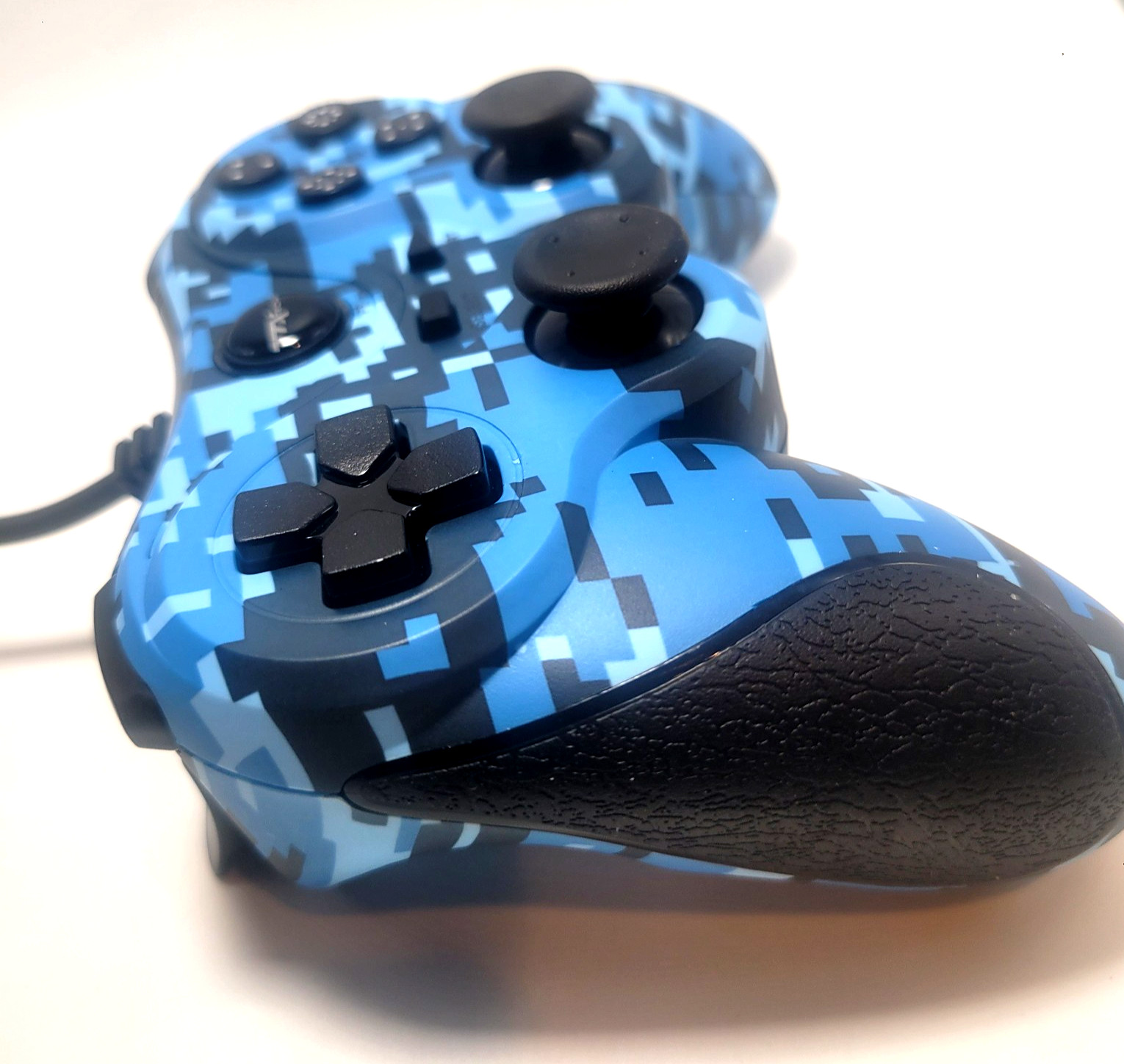 PlayStation 3 Wired Controller for PS3 / PC / USB by TTX Tech - Digicamo Blue