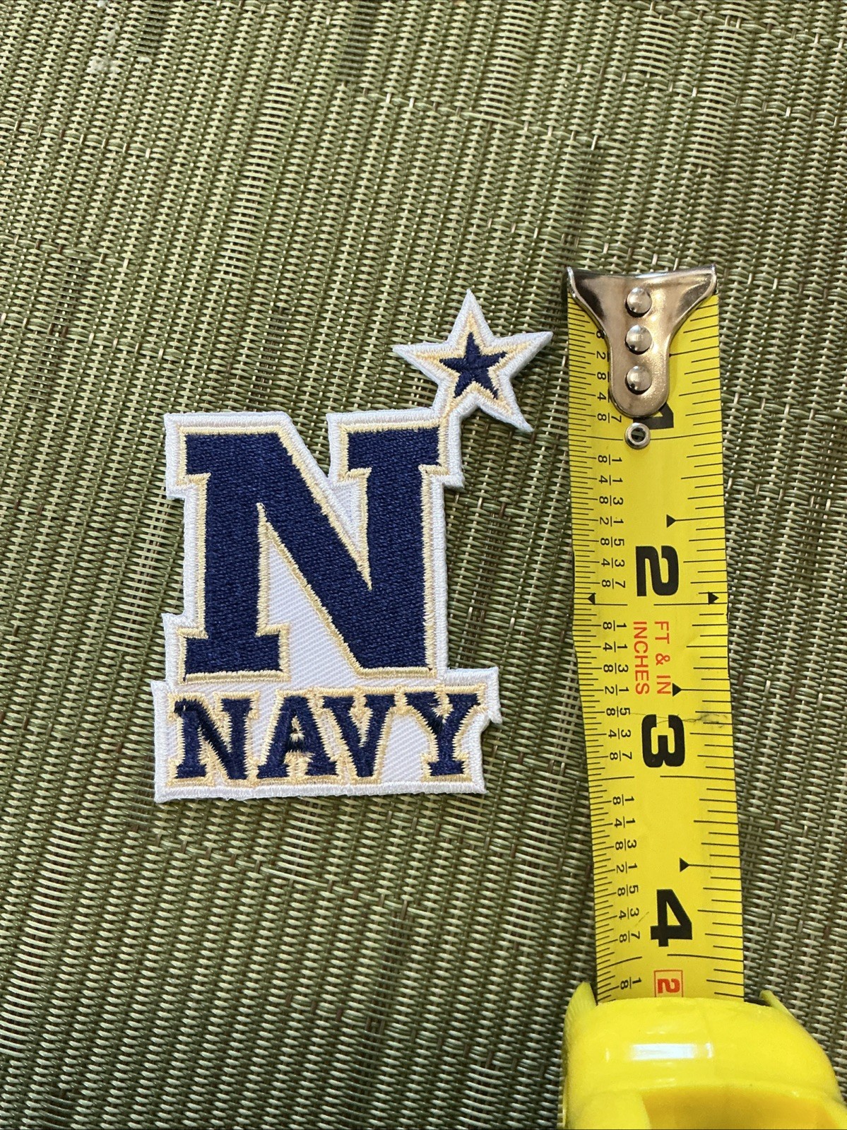 Navy MidShipmen Iron On Patch