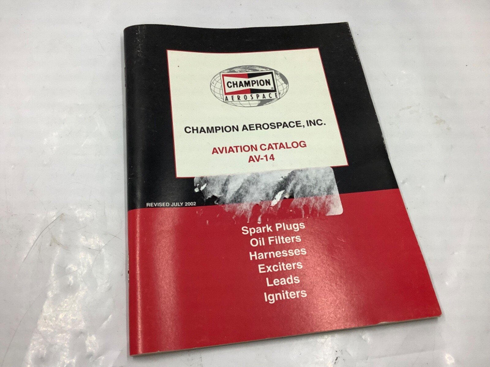 Champion Aerospace Aviation Catalog AV-14 Spark Plugs Oil Filters Exciters 2002