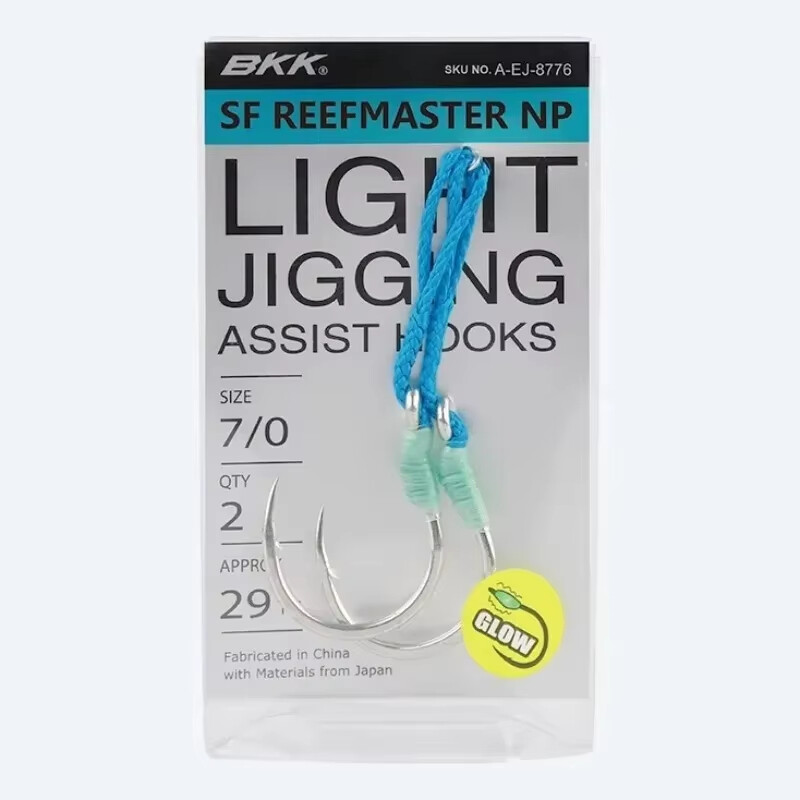BKK SF Reefmaster NP SF8070 3X NP Assist Replacement Single Fishing Hooks