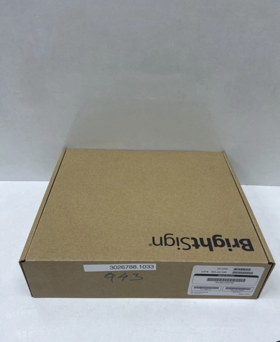 CISCO BrightSign CV-UHD CV-UHD-WIFI Digital Media Player
