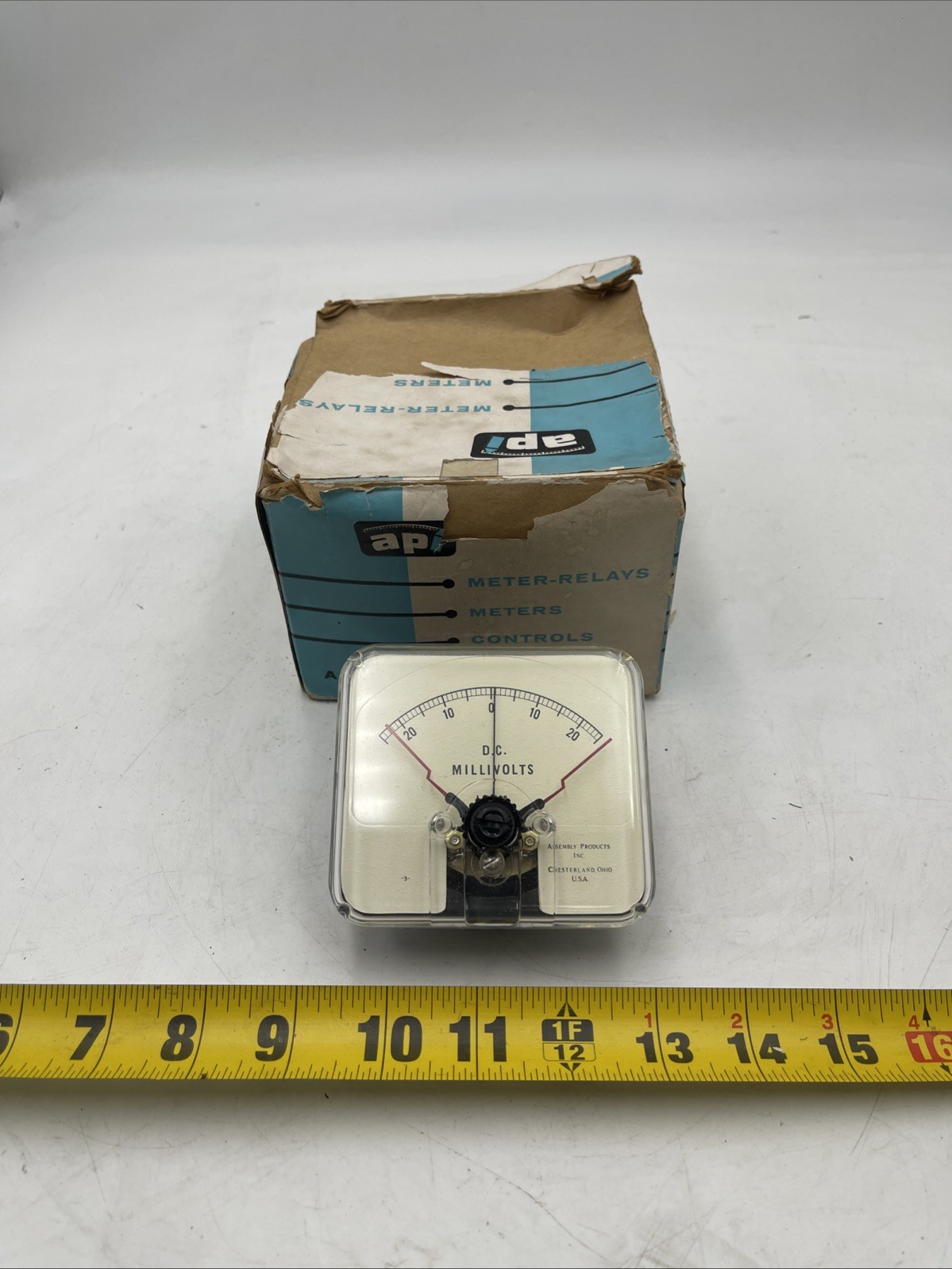 Vintage Assembly Products Inc. D.C. Millivolts L.R.L.B. Model: 351 USA!!! S1