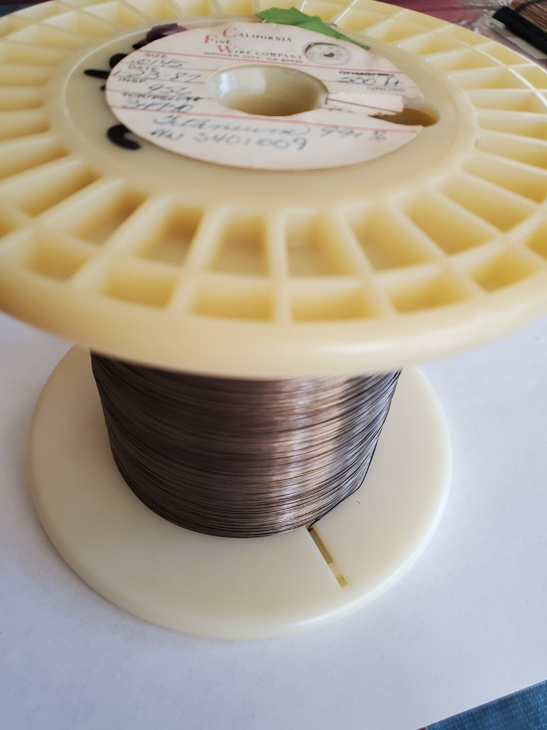2ft Titanium Wire 99+% non polished Diameter 0.3mm Length 1ft