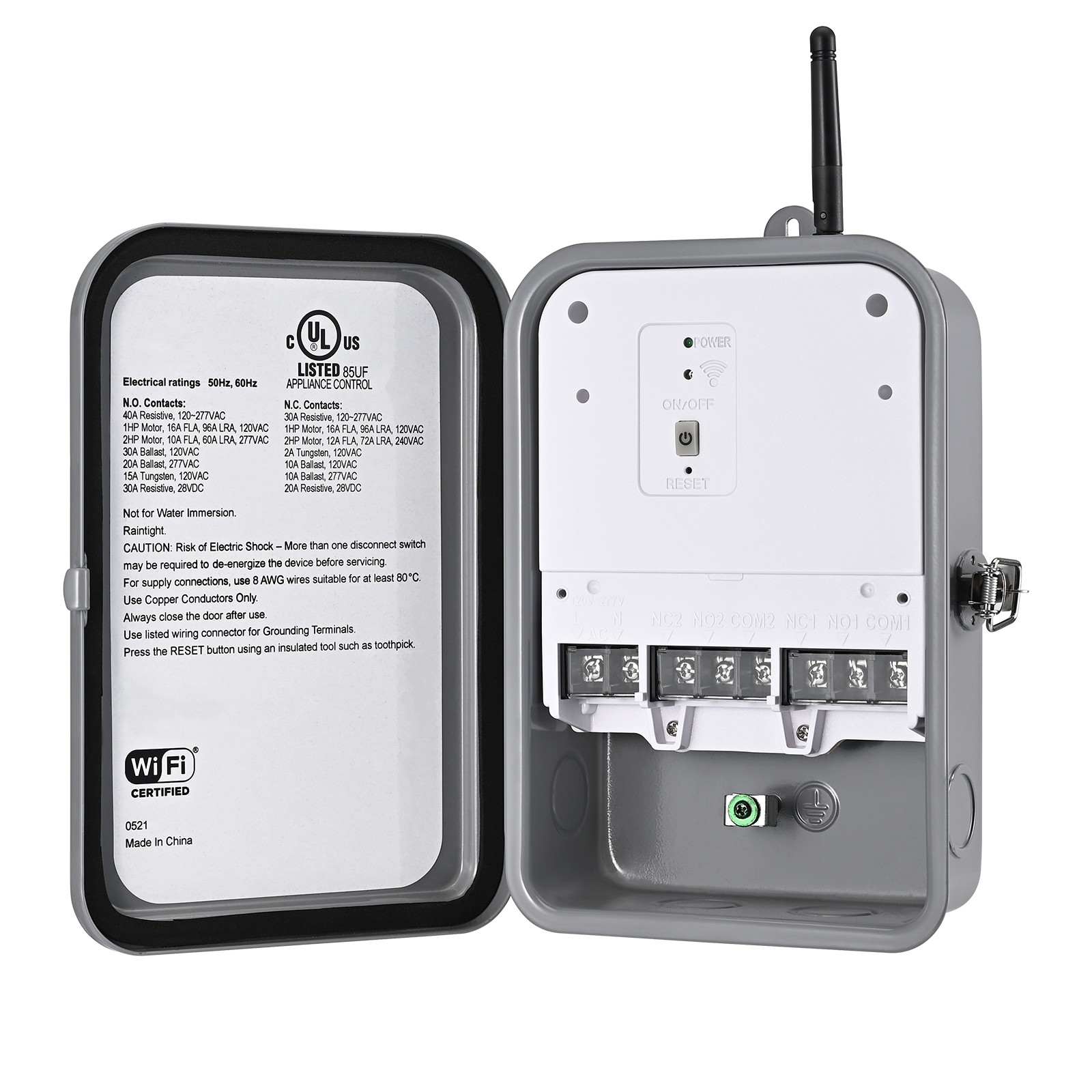 DEWENWILS Smart WiFi Pool Pump Timer Outdoor Heavy Duty  Programmable For Pool