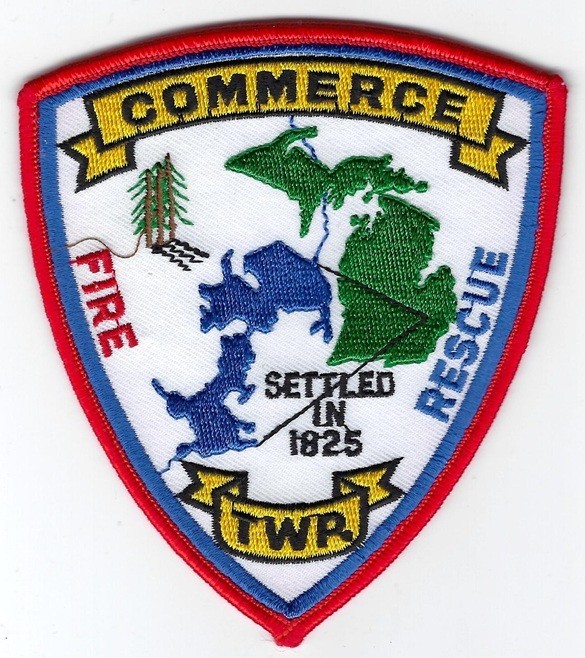 MICHIGAN - Commerce Township Fire & Rescue Dept. [Shoulder Patch]