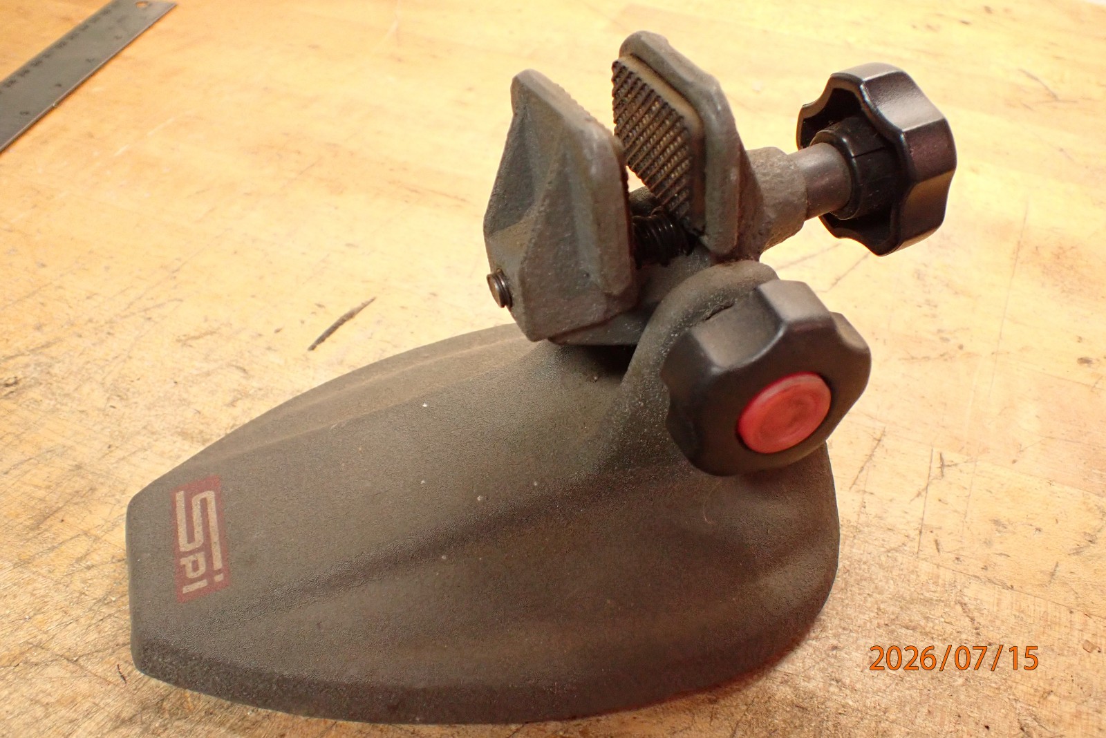 SPI IRON BASE MICROMETER HOLDING STAND MACHINIST TOOLING