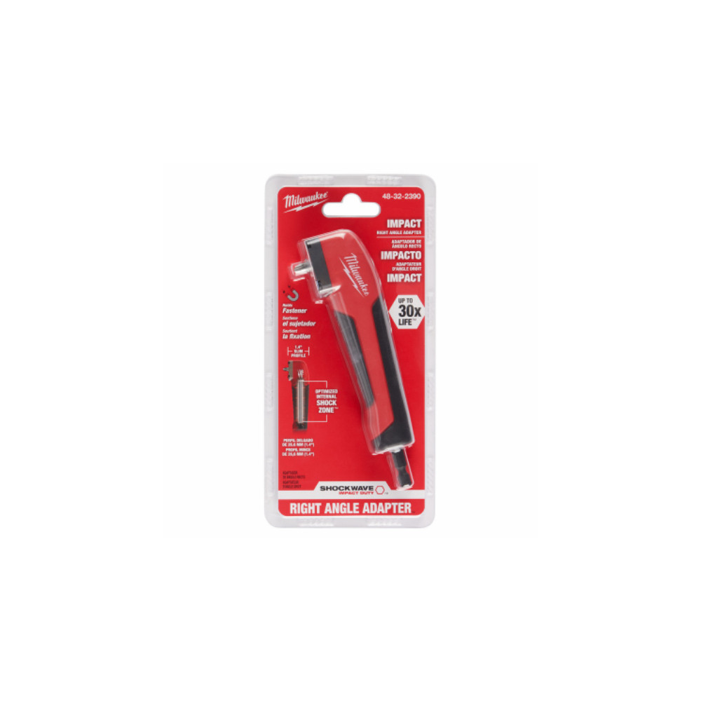MILWAUKEE SHOCKWAVE Right Angle Adapter 48-32-2390 Impact Driver