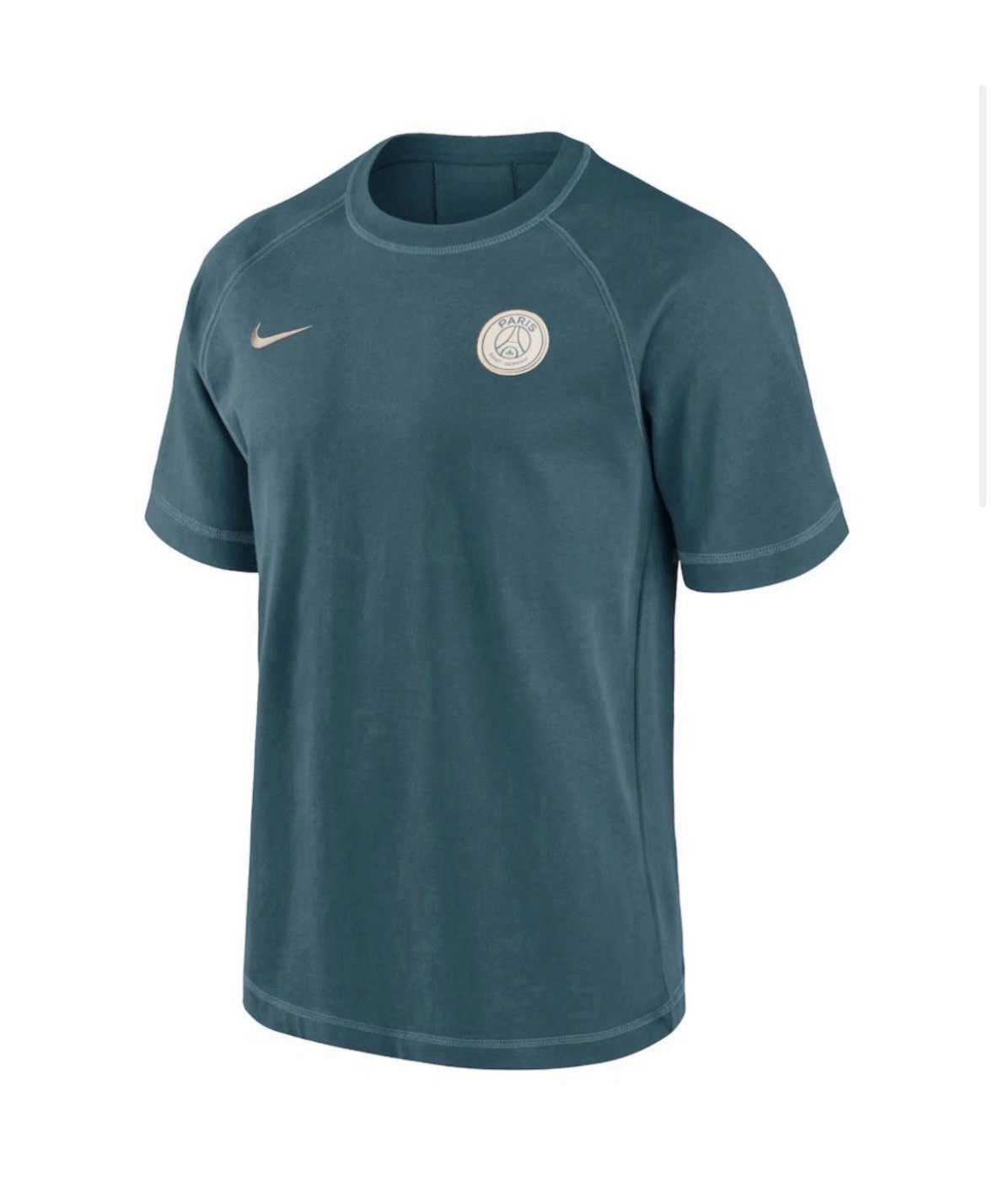Nike PSG Paris Saint-Germain Size L 2024/25 Loose Fit Travel Top Teal FN8304-381