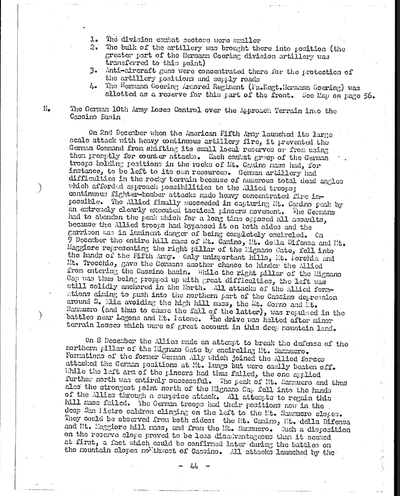 229 Page German Version History Italian Campaign 1943-1945 Study on Data CD