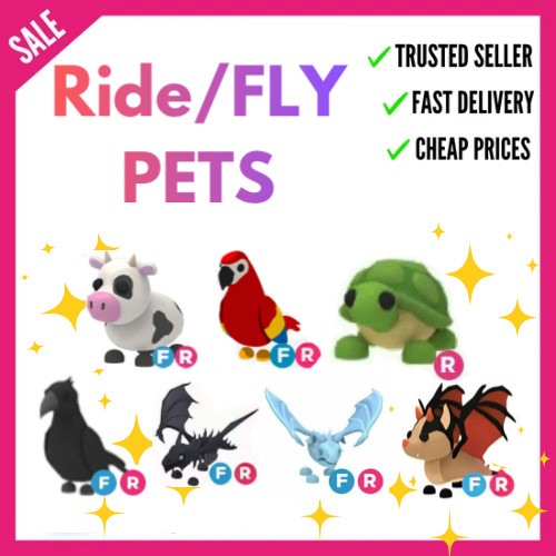 Adopt Your FLY/RIDE Pets From Me! | Fast Delivery | Best Prices!