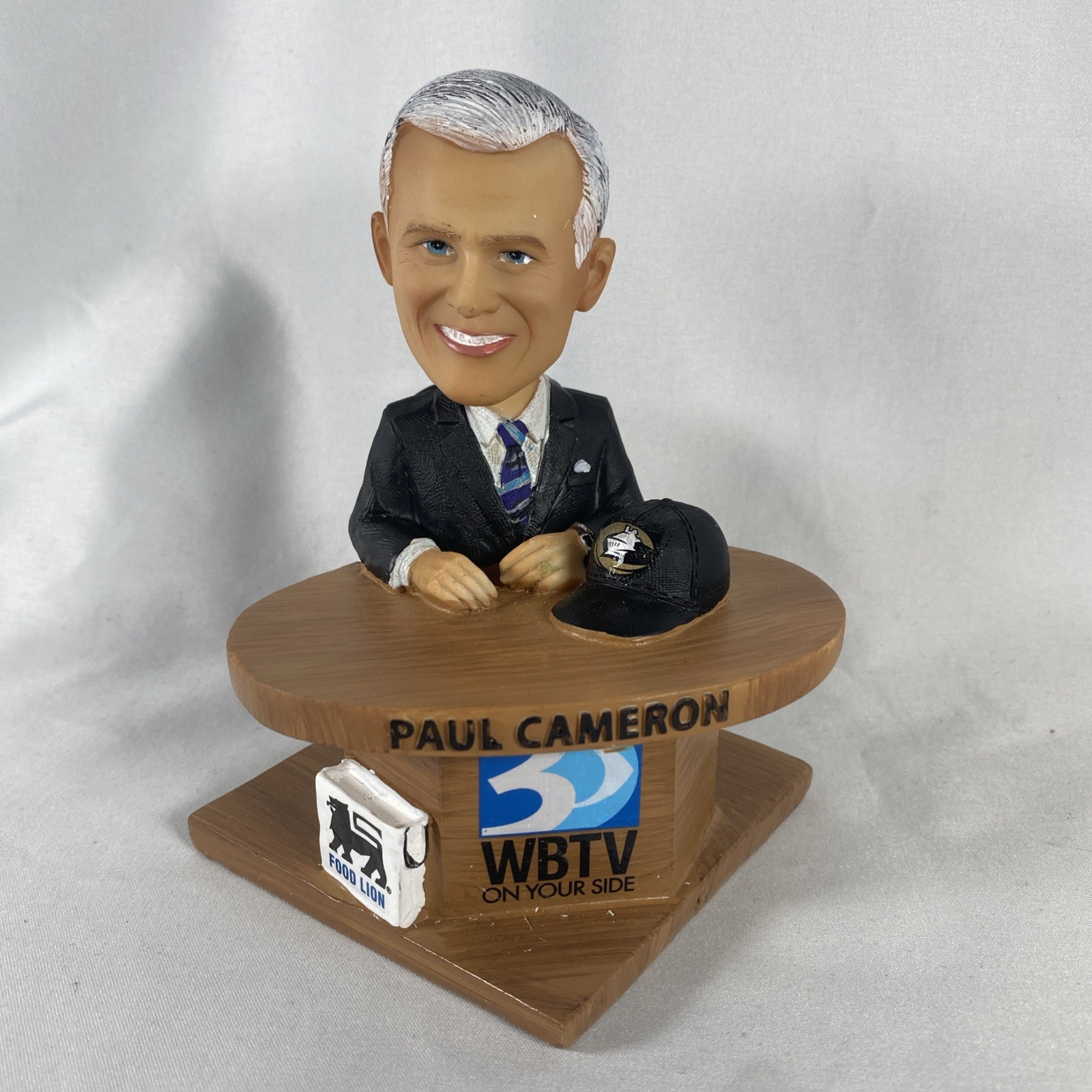 Charlotte Knights Paul Cameron WBTV News Bobblehead 2017 Limited Baseball