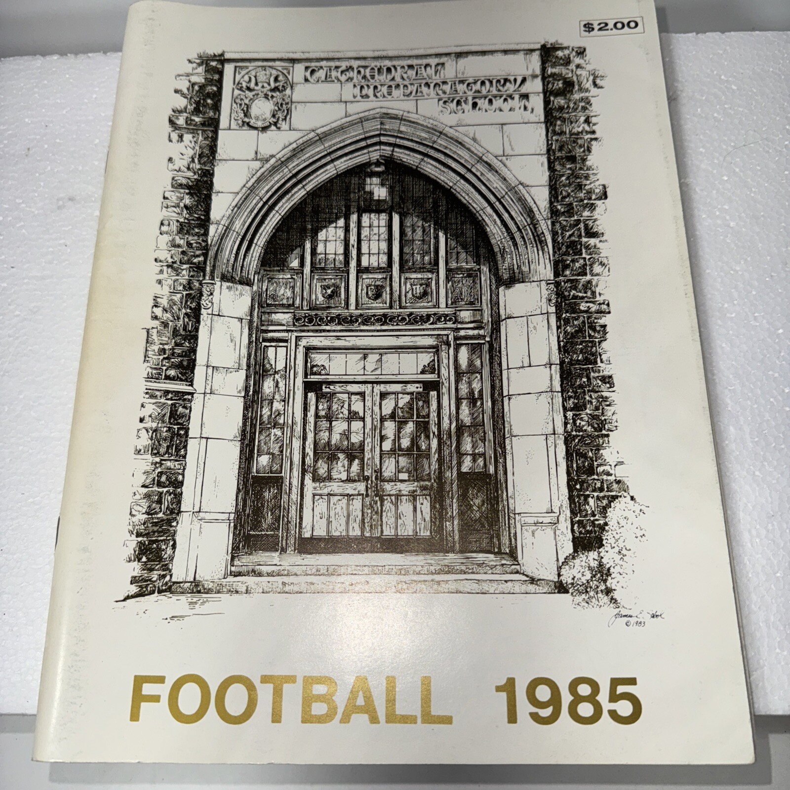 1985 Cathedral Prep School Erie Pa Football Program