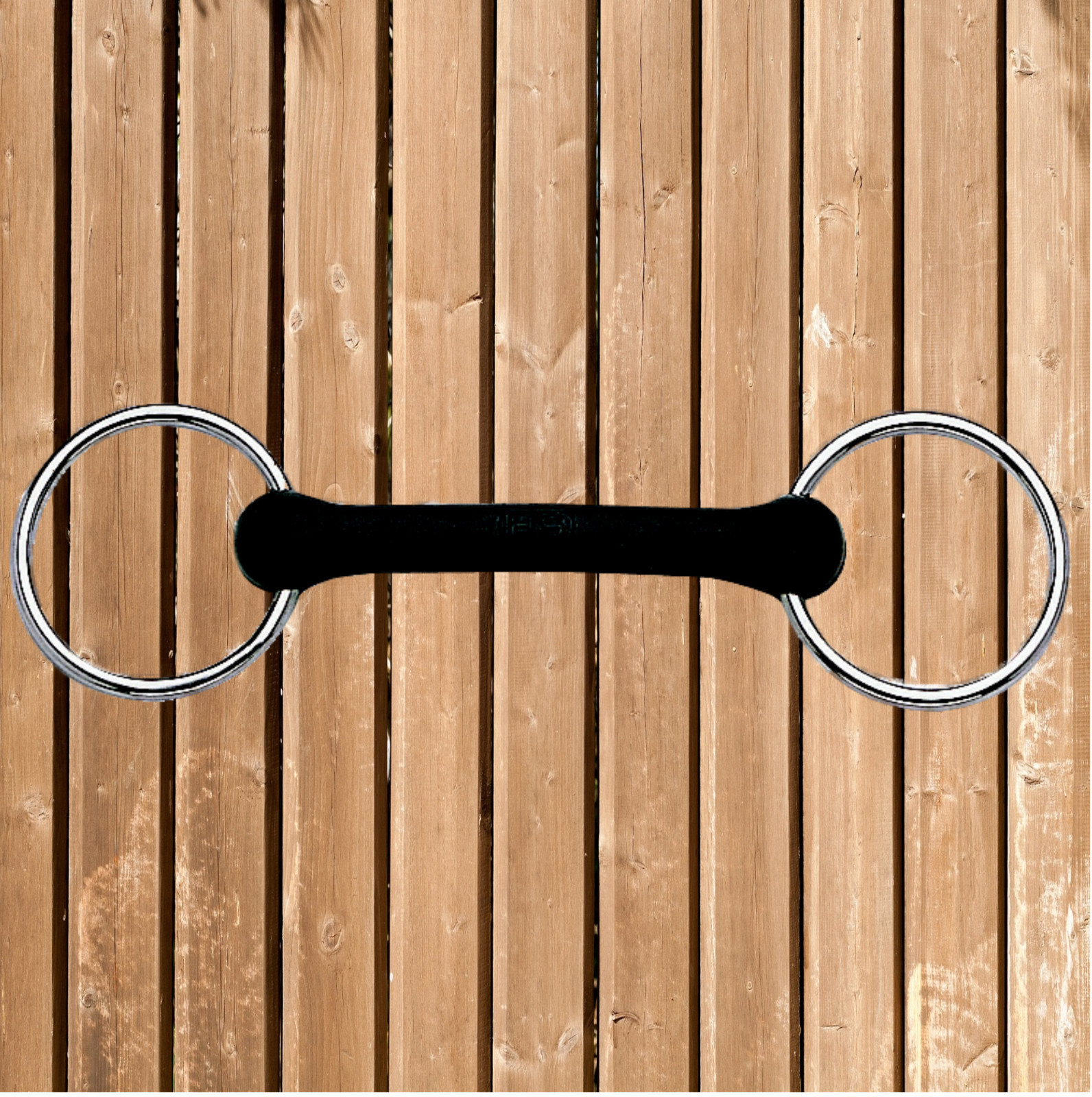 Sprenger rubber bit, rubber rod snaffle, water snaffle, rubber rod, 20 mm 40842