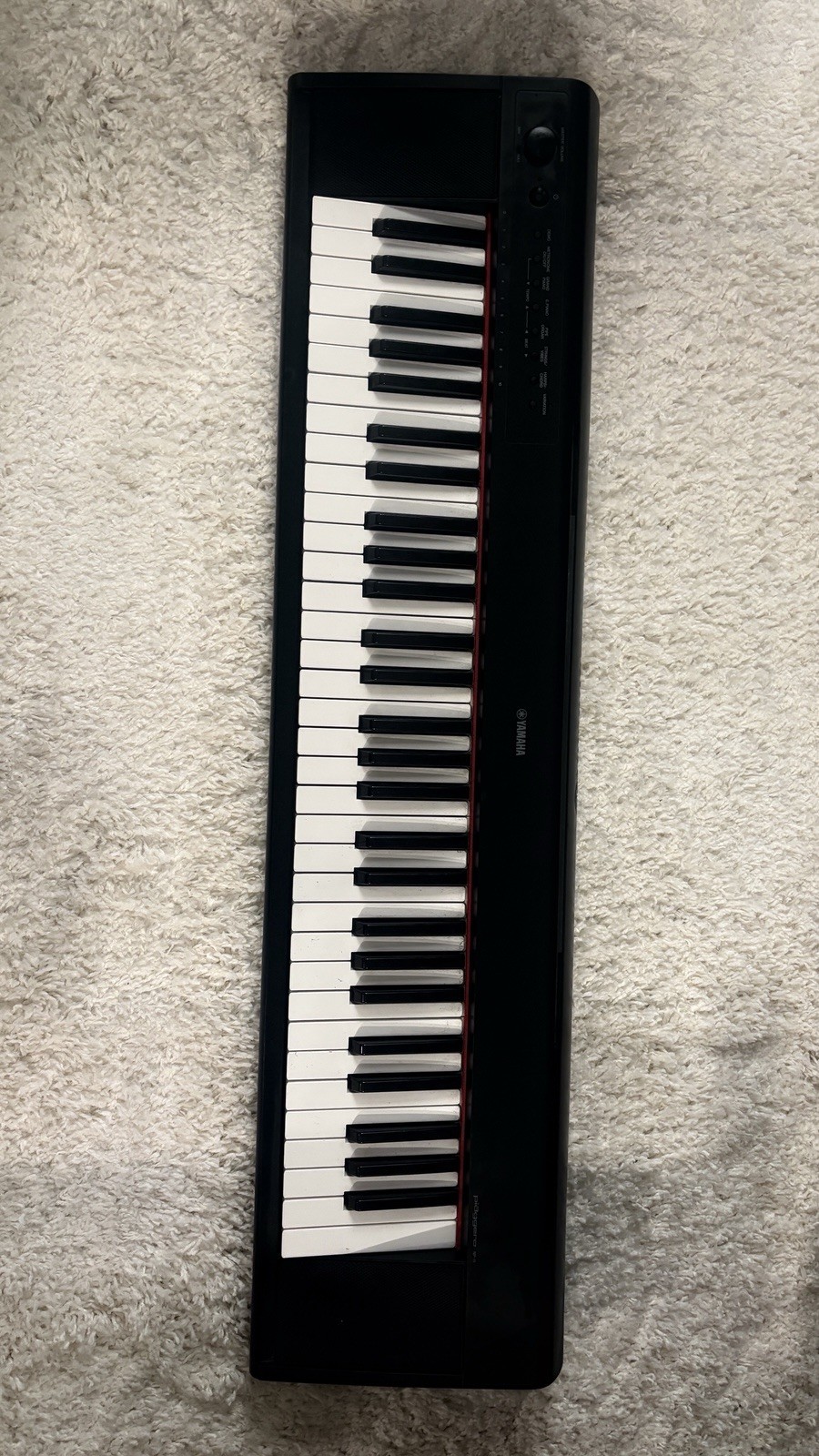 Yamaha Piaggero NP-11 61-Key Black Keyboard w/ Stand Pedal Power Adapter