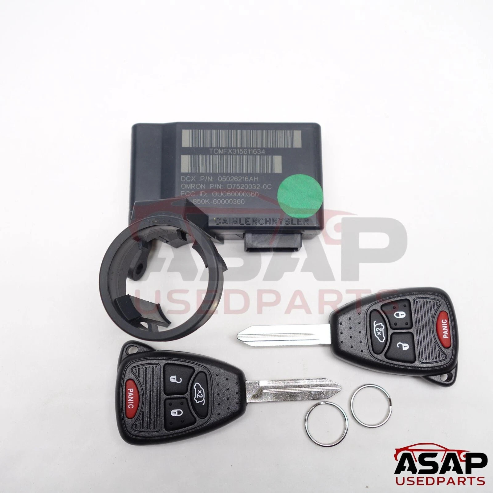 05026216AJ Chrysler Dodge Jeep 2007-2017 Sentry Key Module Plug N Go