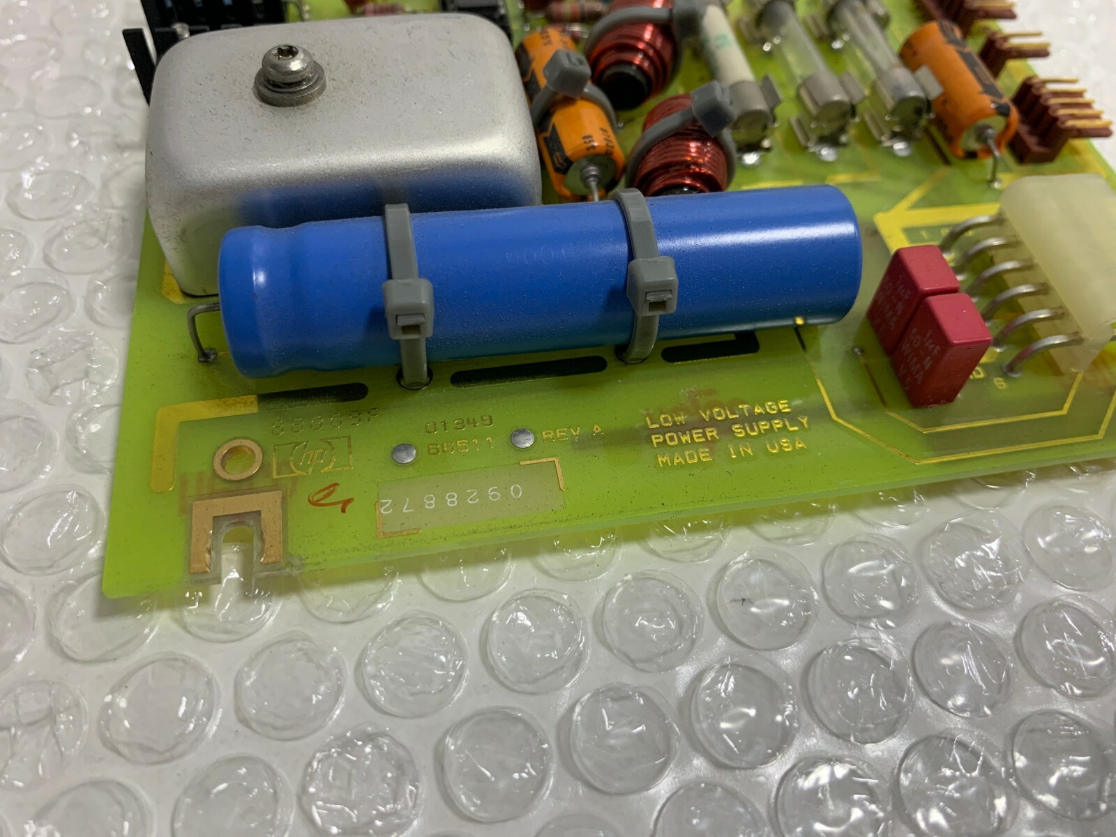HP 01349-66511 low voltage assembly for display