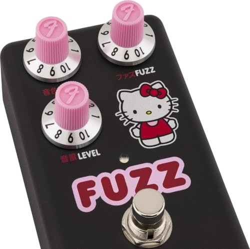 Fender x Hello Kitty Black Fuzz Pedal Fuzz Hello Kitty HELLOKITTYFUZZBLK