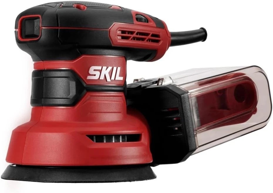 Versatile 5" Random Orbital Sander with Variable Speed and Dust Collector System