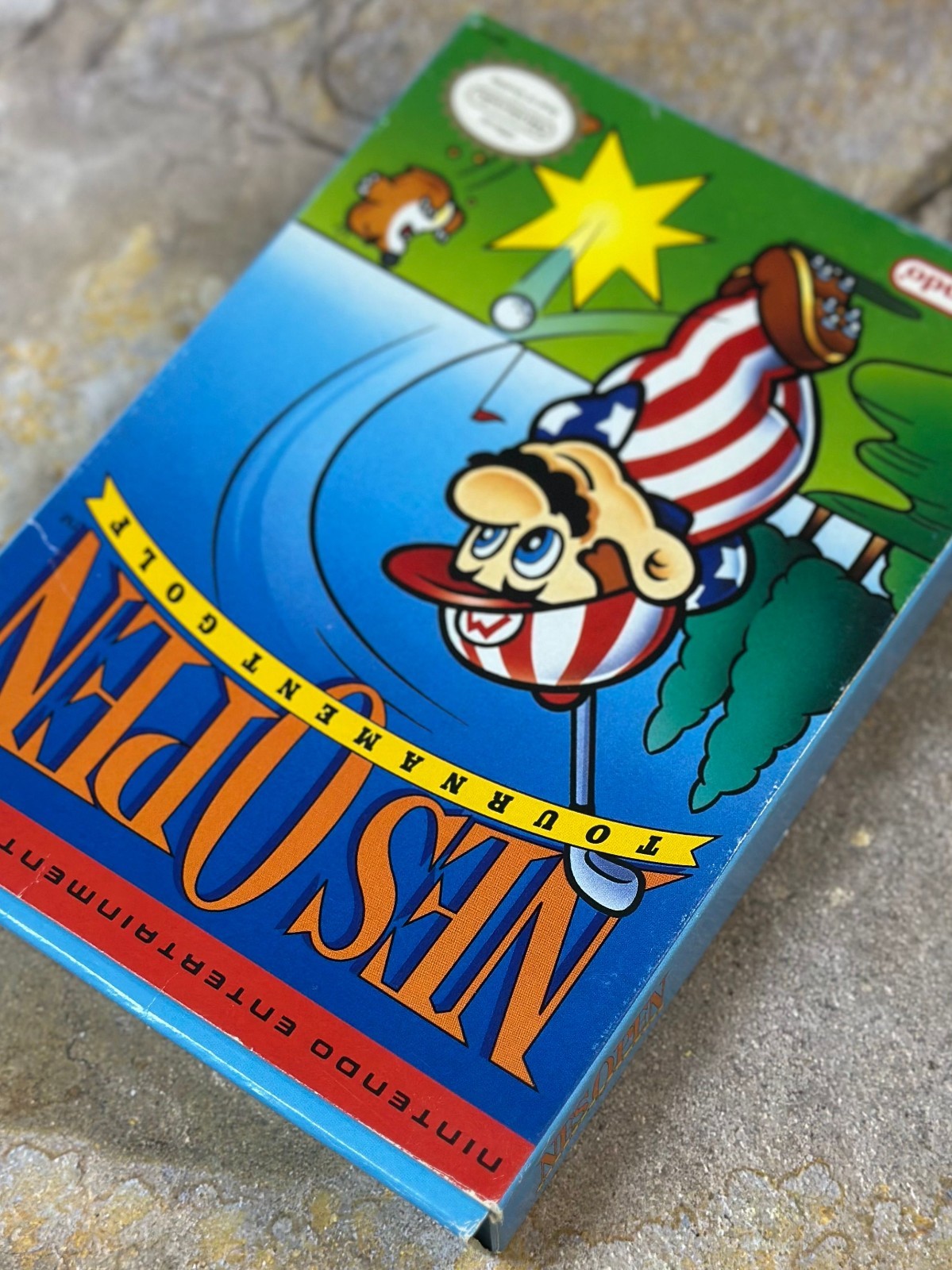 NES Open Tournament Golf Box - NES **EXCELLENT**