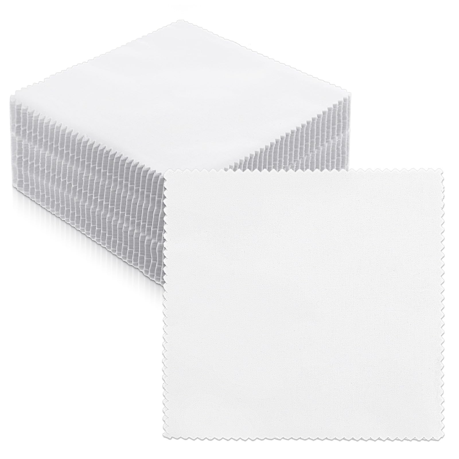 50 Pack 10-inch Cotton Fabric Squares, 10″ Precut Quilting Fabric Bundles,