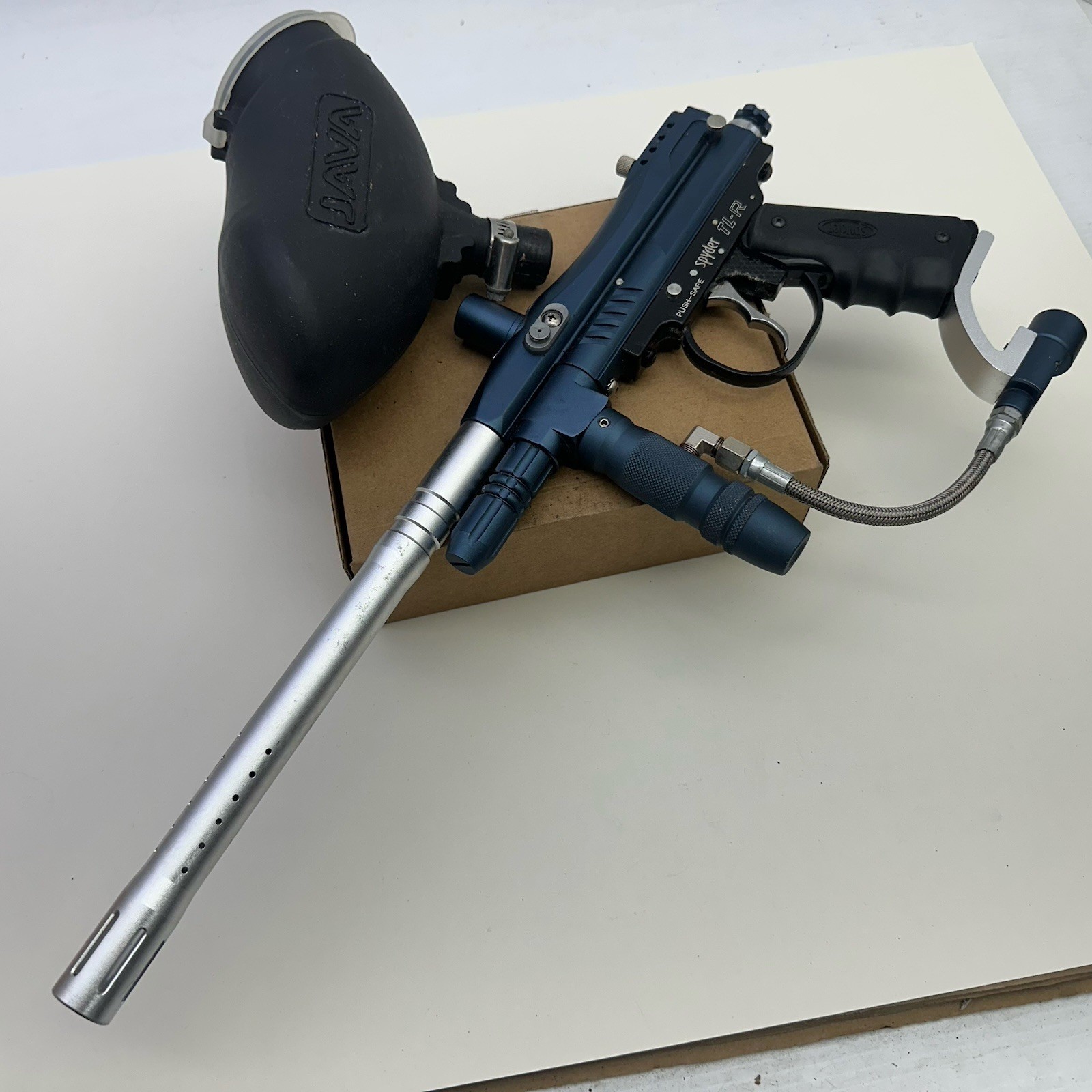 Spyder TL-R Paintball Marker Dark Blue Pre Owned - Not Tested Recently