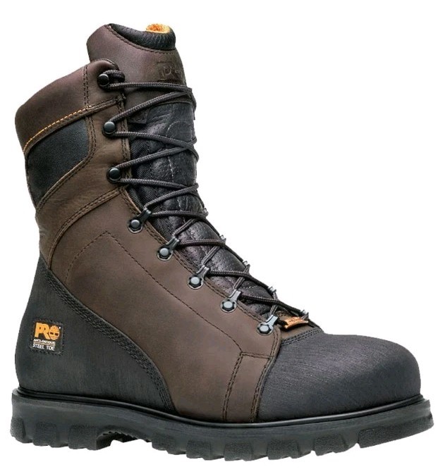 TIMBERLAND PRO MENS Rigmaster 8" Steel Toe & WP - size 7.5 M # 195553 214