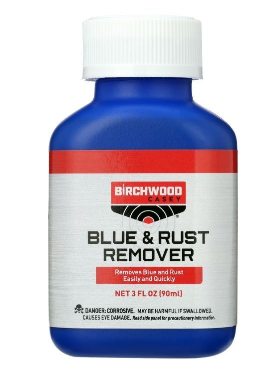 Birchwood Casey Blue & Rust Remover-3 fl oz Bottle-16125