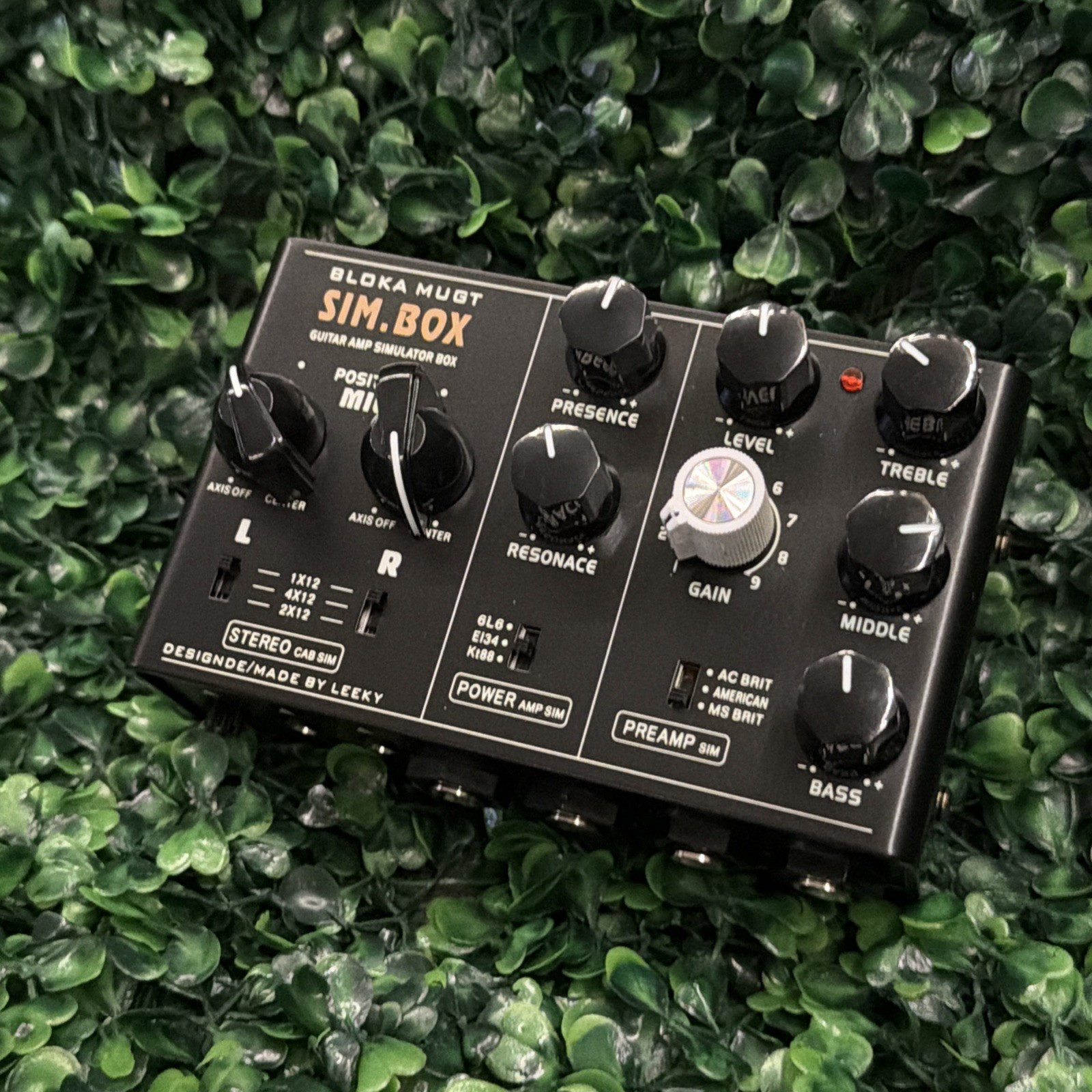 Guitar Effect Pedal Amplifier Simulation for Electric Guitar - All -