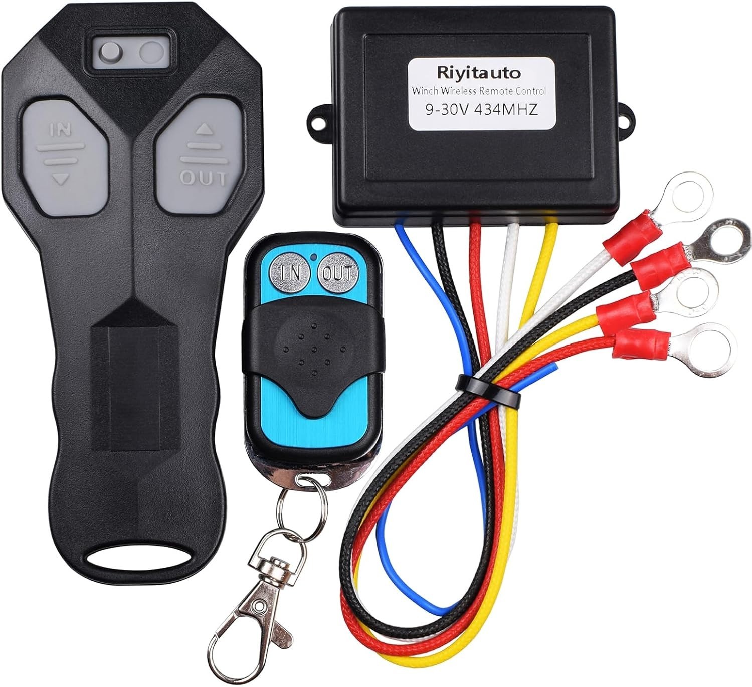 Wireless Winch Remote Control Kit 12V for Car Truck Jeep ATV SUV Waterproof