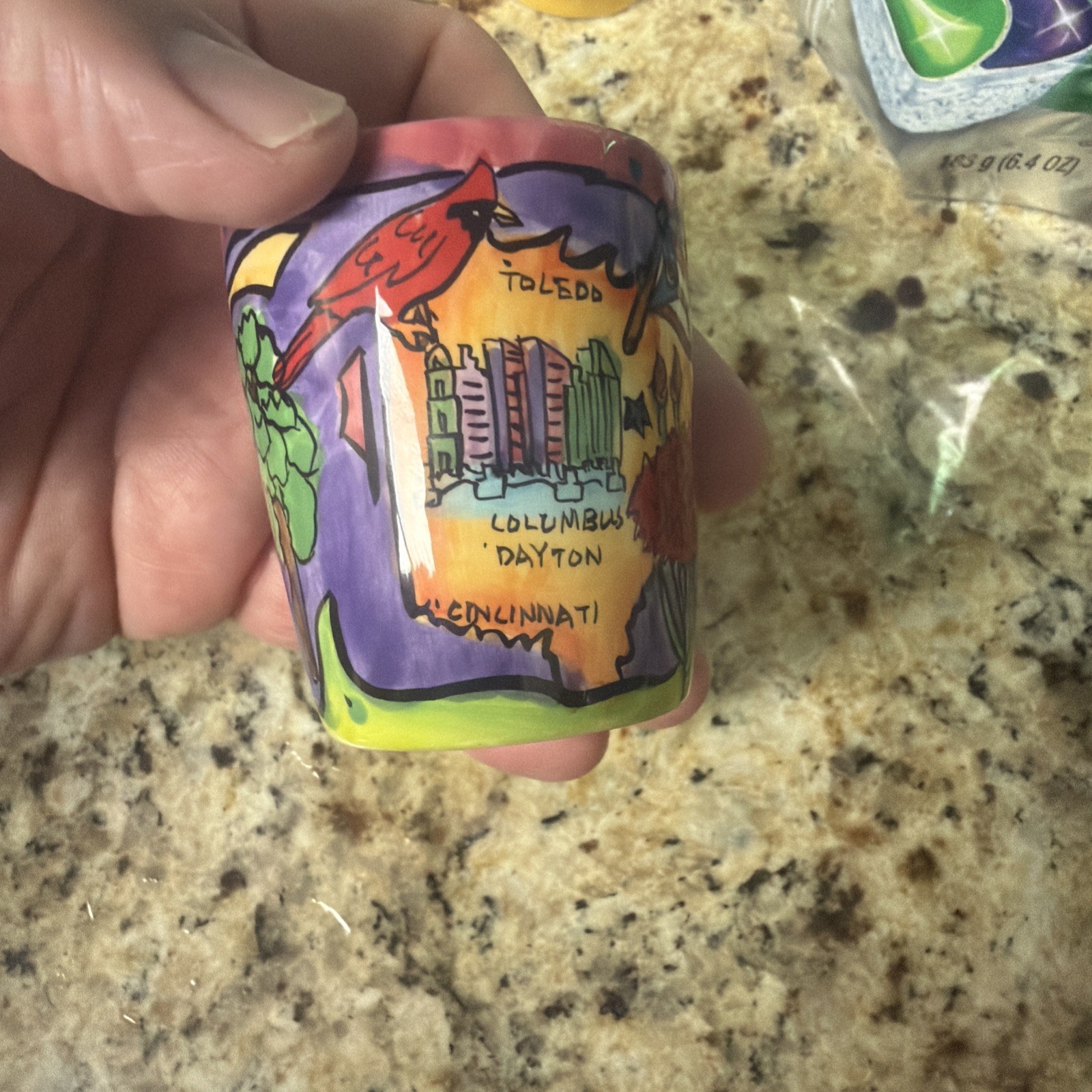 OHIO Souvenir Shot Glass
