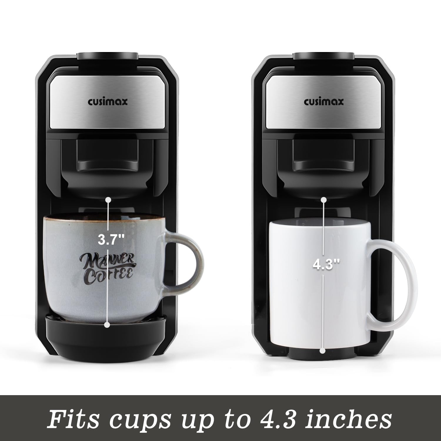Espresso Machine Single Serve Coffee Machine with Nespresso Pods, Adjustable ...