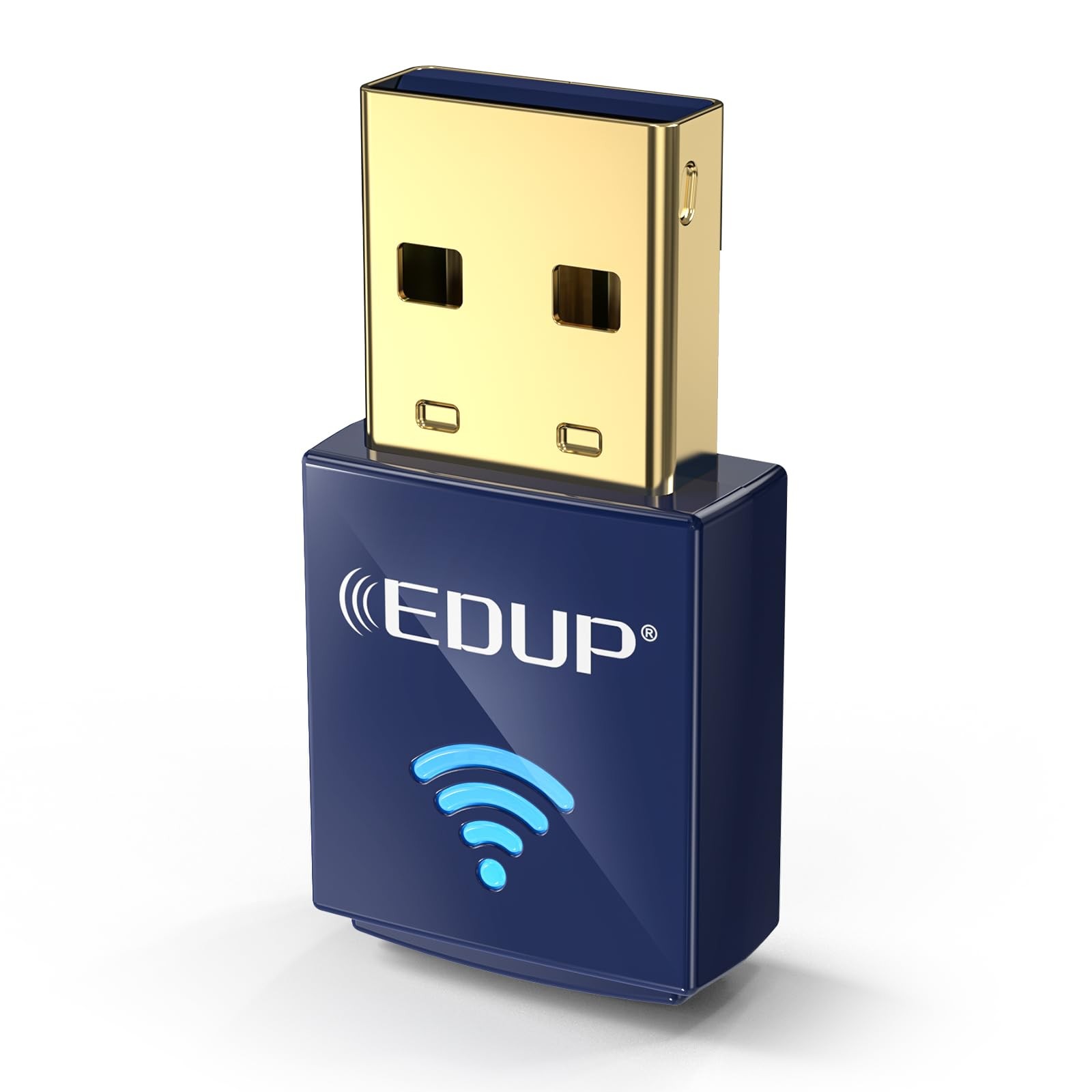EDUP® USB Bluetooth WiFi Adapter for PC, 4.0 150M, Blue