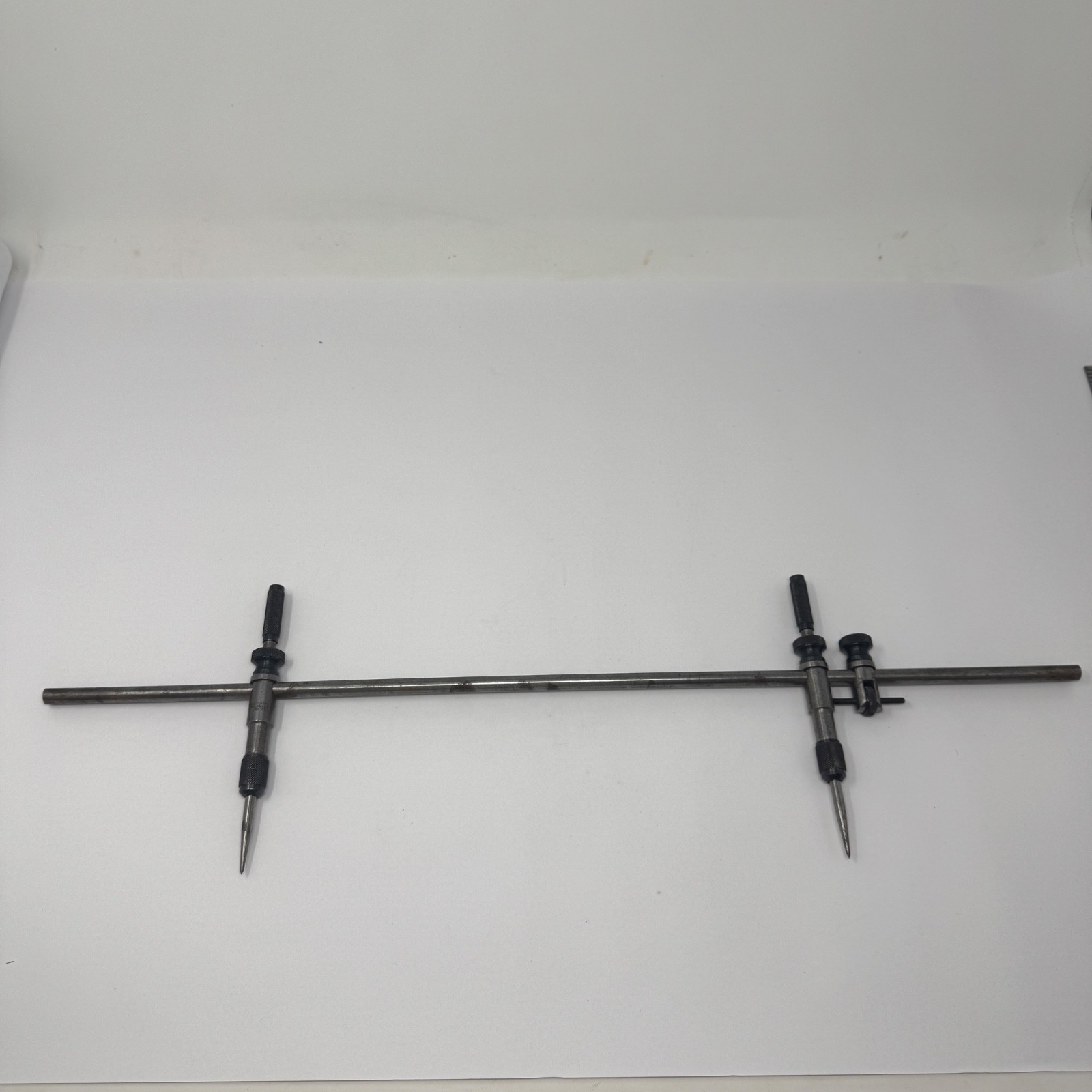 Starrett No. 251 Trammel Set 20" Beam Woodworking Machinist Tool