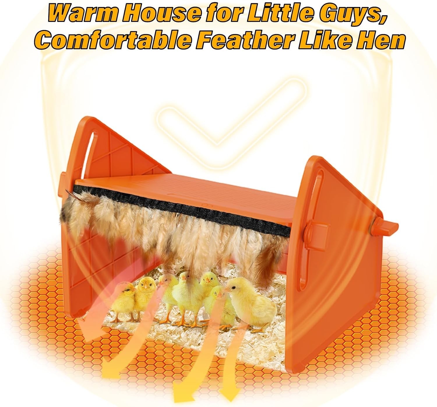 Heating Brooder Plate for Chicks Ducklings, Adjustable 3 Levels Temperature B...