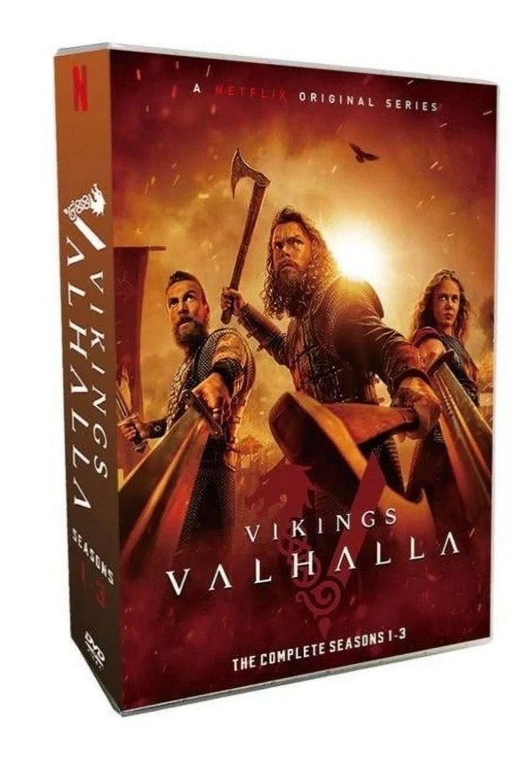 VIKINGS VALHALLA  - COMPLETE SERIES Seasons 1-2-3 (DVD) New & Sealed