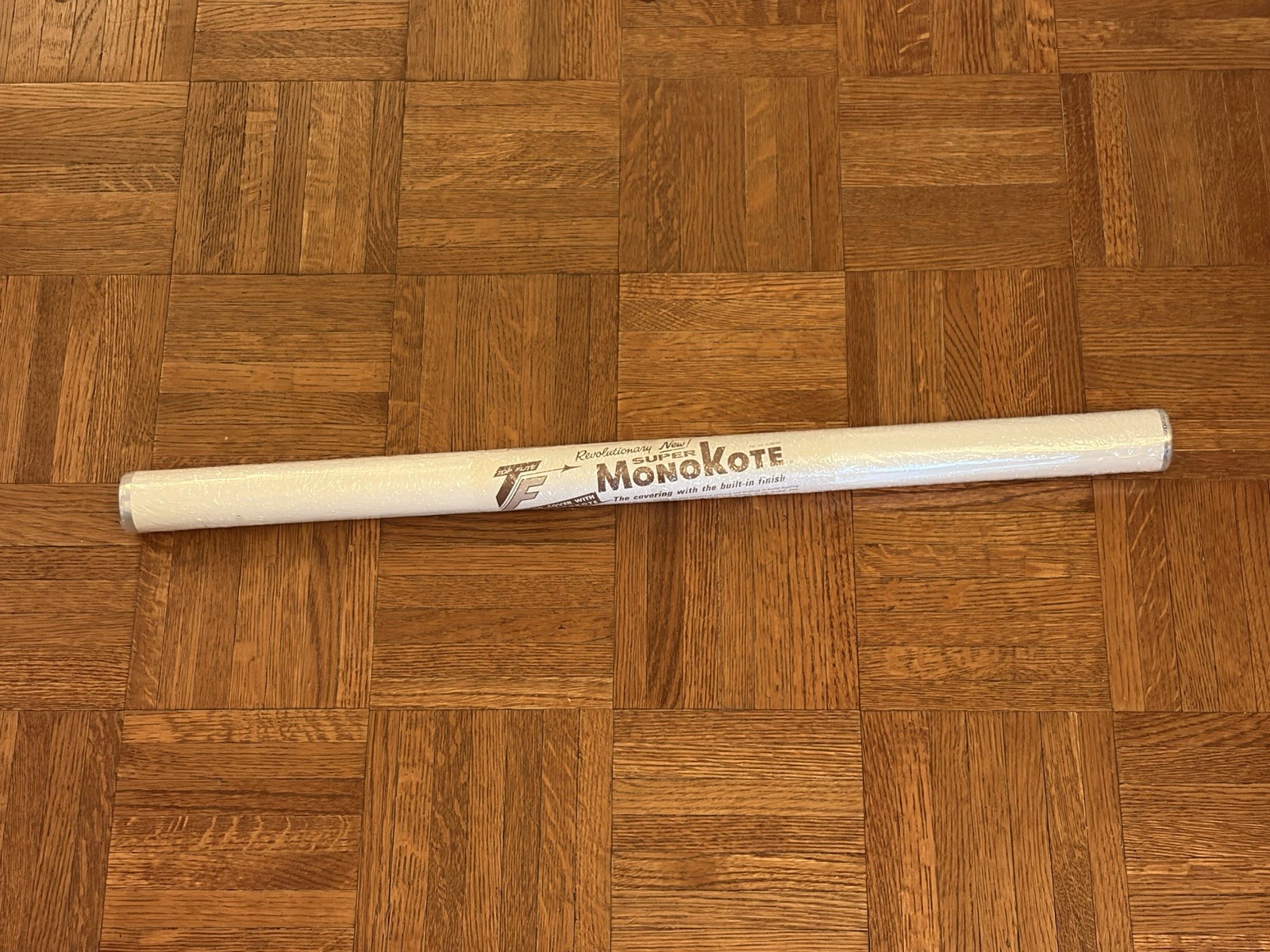 Vintage Top Flite Super Monokote Covering Film White 6' Roll MIP Airplane RC NOS