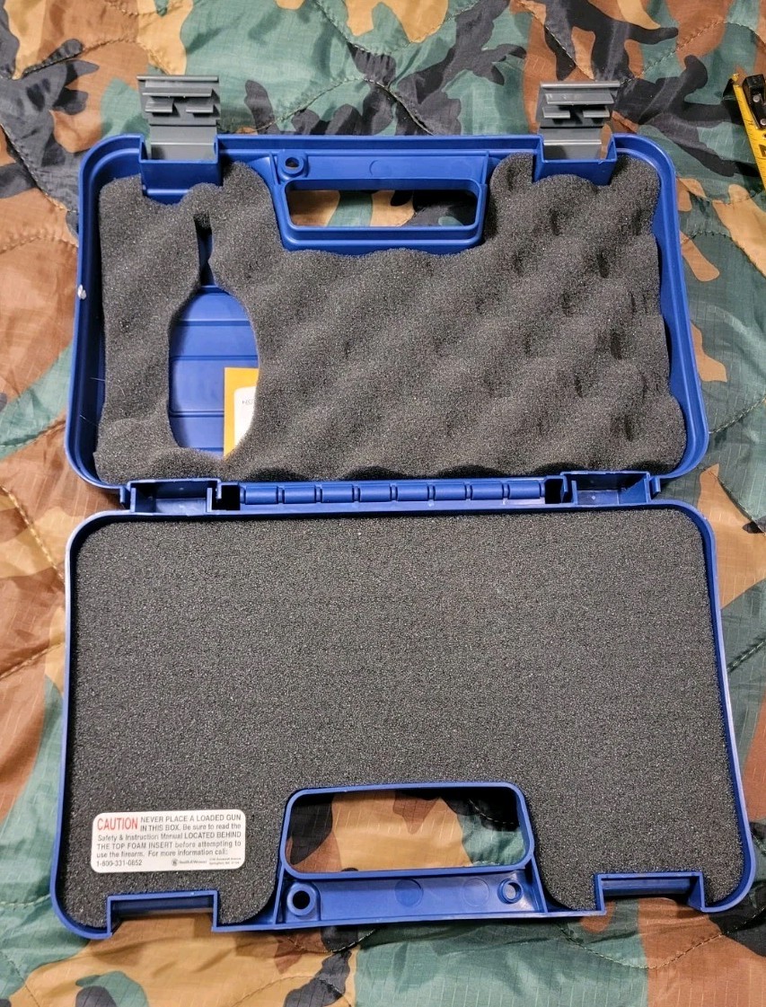 Smith&Wesson 637 Blue Factory Oem Polymer Case
