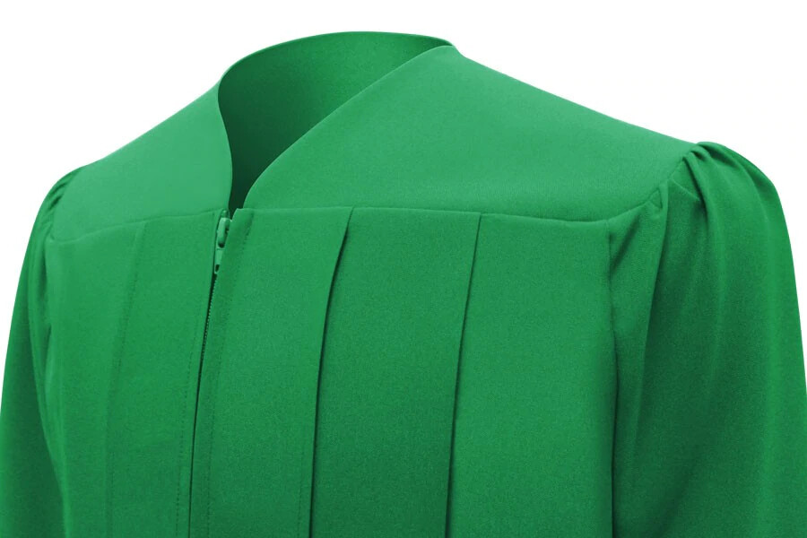 Emerald Green High School/Bachelor Graduation Cap & Gown