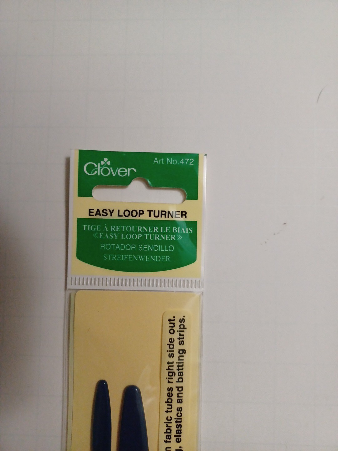 Clover Easy Loop Turner-2/Pkg 051221522239 Art. No. 472