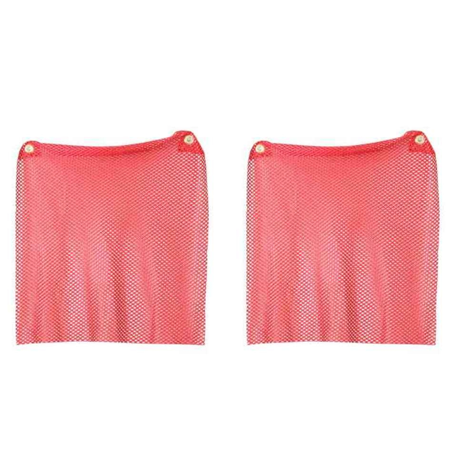 USCC 18" X 18" Fray Resistant "Jersey" Mesh Flag, Reinforced, w/Grommets - 2PK